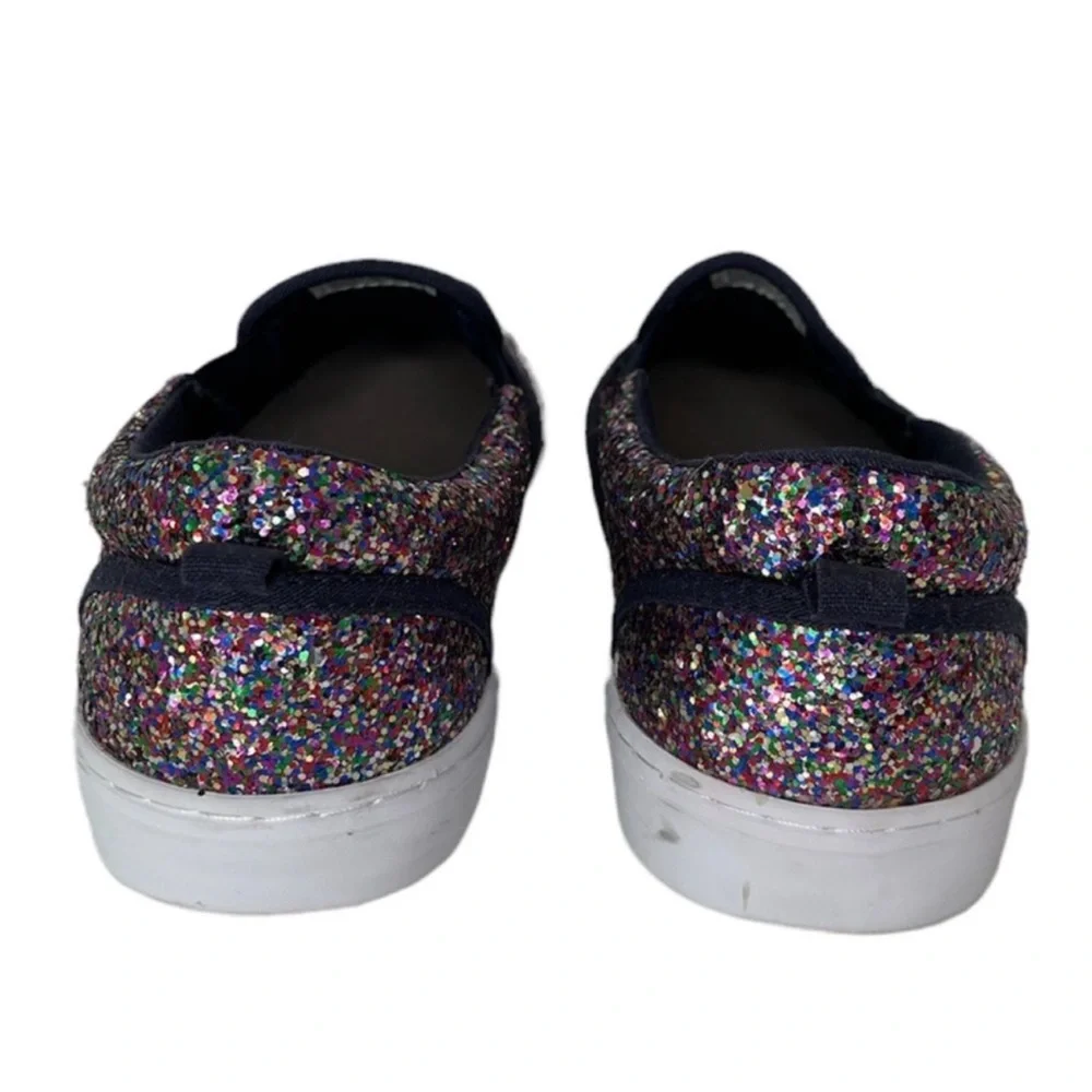 GAPKids Tennis Shoes Sneakers Slip-On Multi Colored Glitter Girls Size 3